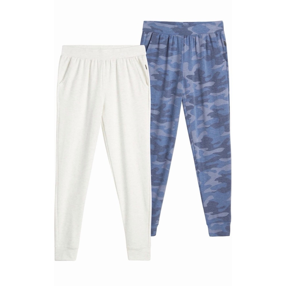 NWT 2-Pack Eddie Bauer Women's Soft Stretch Waist Pajama Lounge Pants Large
